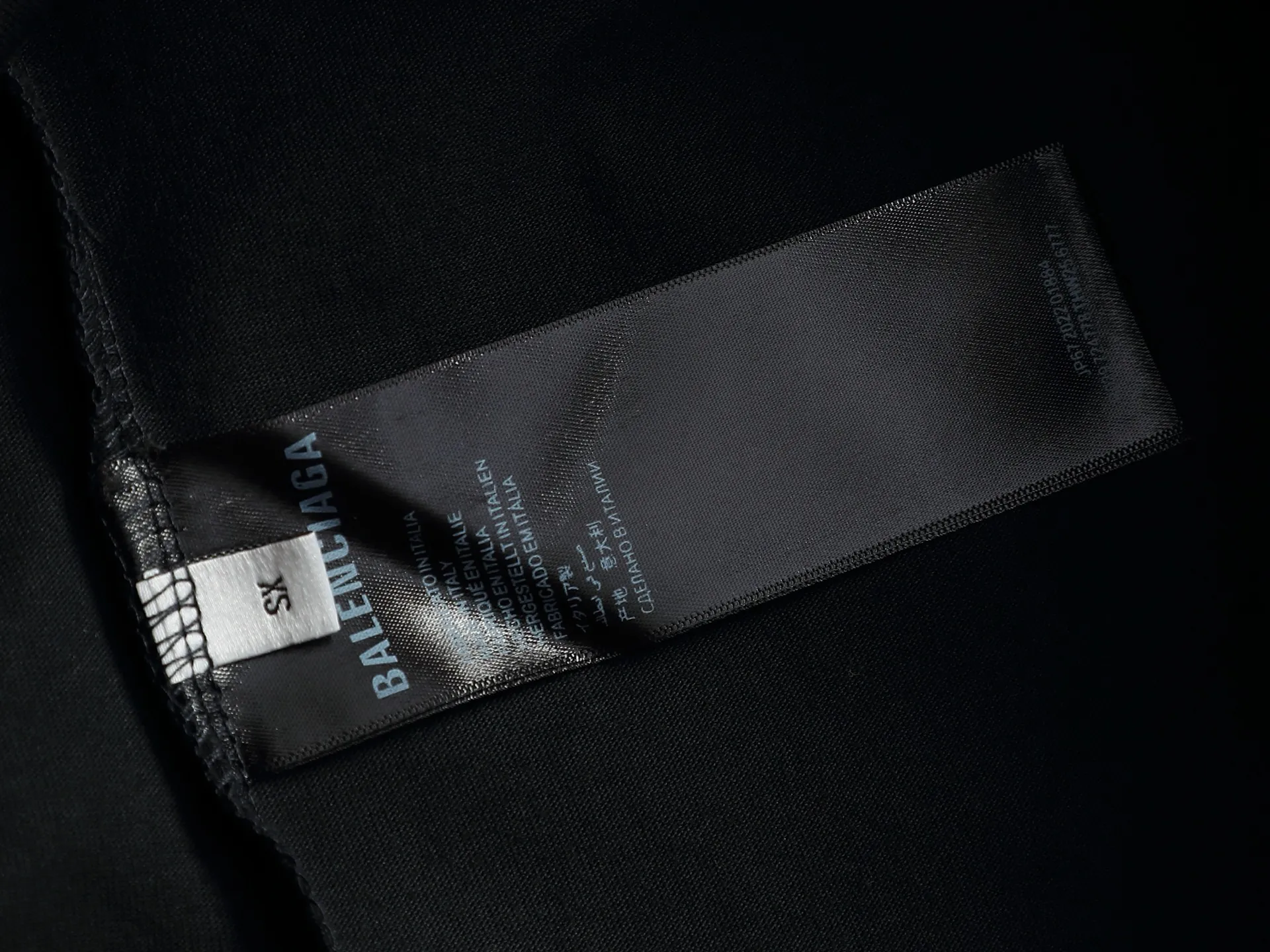 BALENCIAGA 2026 logo Logo ， Retro Same Style T 320 Versatile : Black Green Size：XS S M L